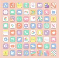 Image result for Pastel Colored App Icons