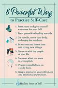 Image result for Healthy Self-Care