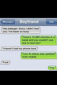 Image result for Funny Text Messages to Send to Your Boyfriend
