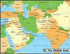 Image result for Middle East Map Countries
