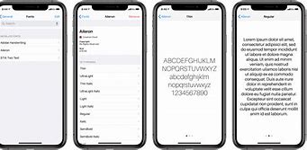 Image result for iPhone Calling Font