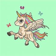 Image result for Unicorn with Butterfly