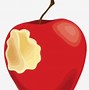 Image result for Emoji of an Apple with a Bite