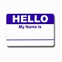 Image result for Hello My Name Is Stephano