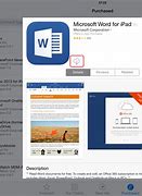Image result for How to Install Microsoft Word On iPad