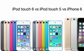 Image result for iPod Touch 6 vs iPhone 5