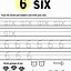 Image result for Six Number Handwriting