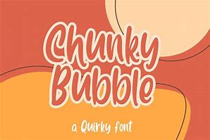 Image result for Cute Bubble Text Font