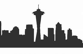 Image result for Seattle Skyline with Seahawks Logo Clip Art