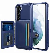 Image result for Blue Phone Case Built in Wallet