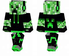 Image result for Minecraft Creeper Suit Skin