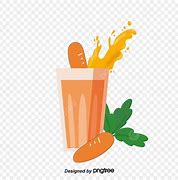 Image result for Carrot Juice Cartoon