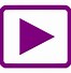 Image result for Purple Play Button