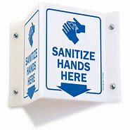 Image result for Hand Sanitizer Signage
