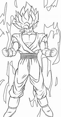 Image result for Dragon Ball Z Son Goku Coloring Pages