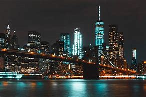 Image result for New York City Night Skyline Wallpaper