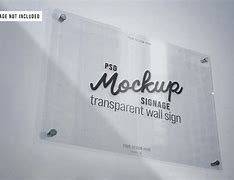 Image result for Acrylic Sign Mockup