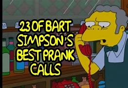 Image result for Bart Simpson Prank Calls