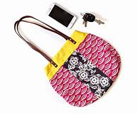 Image result for Mixed Fabric Handbags