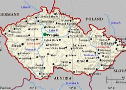 Image result for Prague Location Map