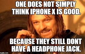 Image result for iPhone Headphone Jack Meme