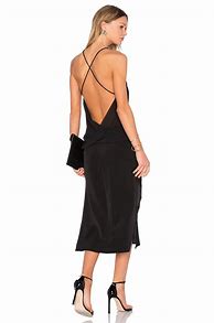 Image result for Backless Midi Dress