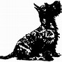 Image result for Dog Clip Art Black and White