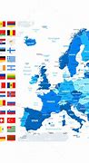 Image result for Modern Map of Europe with Flags