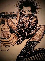 Image result for Punk Rock Drawings