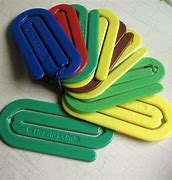 Image result for Plastic Paper Clips Large