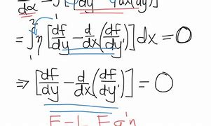 Image result for Euler-Lagrange Equation