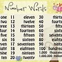 Image result for Number Word 8