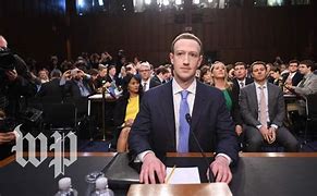 Image result for Mark Zuckerberg Senate