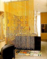 Image result for Hanging Beads Room Divider