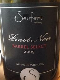 Image result for Seufert Pinot Noir Barrel Select