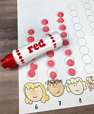 Image result for 10 Apples Up On Top Dot Marker Easy