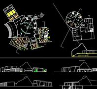Image result for Museum CAD Plan
