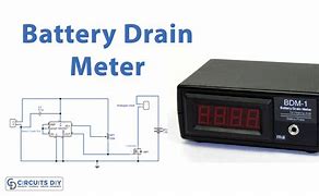 Image result for Battery Drain Meter
