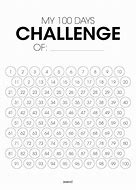 Image result for 20 Days Challenge Template