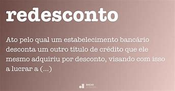 Image result for redescontar