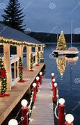 Image result for Festive Dock Lighting