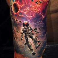 Image result for Space Background Tattoo