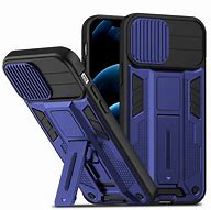 Image result for iPhone XS Kickstand Case Blue