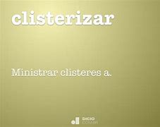 Image result for clisterizar