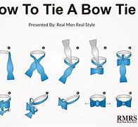 Image result for Bow Tie Tying