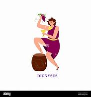 Image result for Dionysus Greek God Cartoon