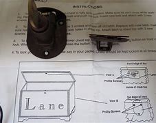 Image result for Lane Cedar Chest Parts Replacement