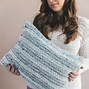 Image result for Simple Crochet Pillow Pattern