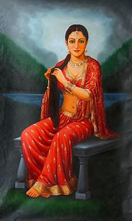 Image result for Traditional Indian Women Paintings