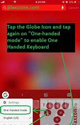 Image result for One-Handed Keyboard iPhone XS